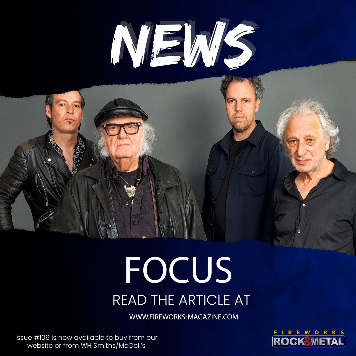 𝗖𝗢𝗢𝗟! Focus Announce New Studio Album Focus 12 𝘙𝘦𝘢𝘥 𝘢𝘣𝘰𝘶𝘵 𝘪𝘵 𝘩𝘦𝘳𝘦: wix.to/8JshQPB @Focustheband @PRConnect -- BUY Issue #106 from fireworks-magazine.com 𝙐𝙆 𝙎𝙪𝙗𝙨𝙘𝙧𝙞𝙥𝙩𝙞𝙤𝙣𝙨 𝙣𝙤𝙬 𝙟𝙪𝙨𝙩 £32.