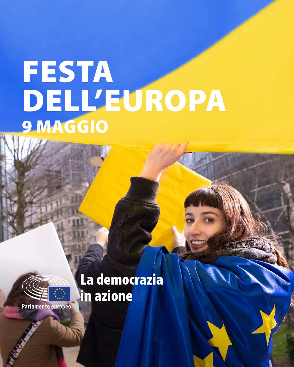 Festa dell'Europa.
Votiamo numerosi per l'Europa unita, democratica, antirazzista e antifascista. Fuori i fascisti.
#festadellEuropa