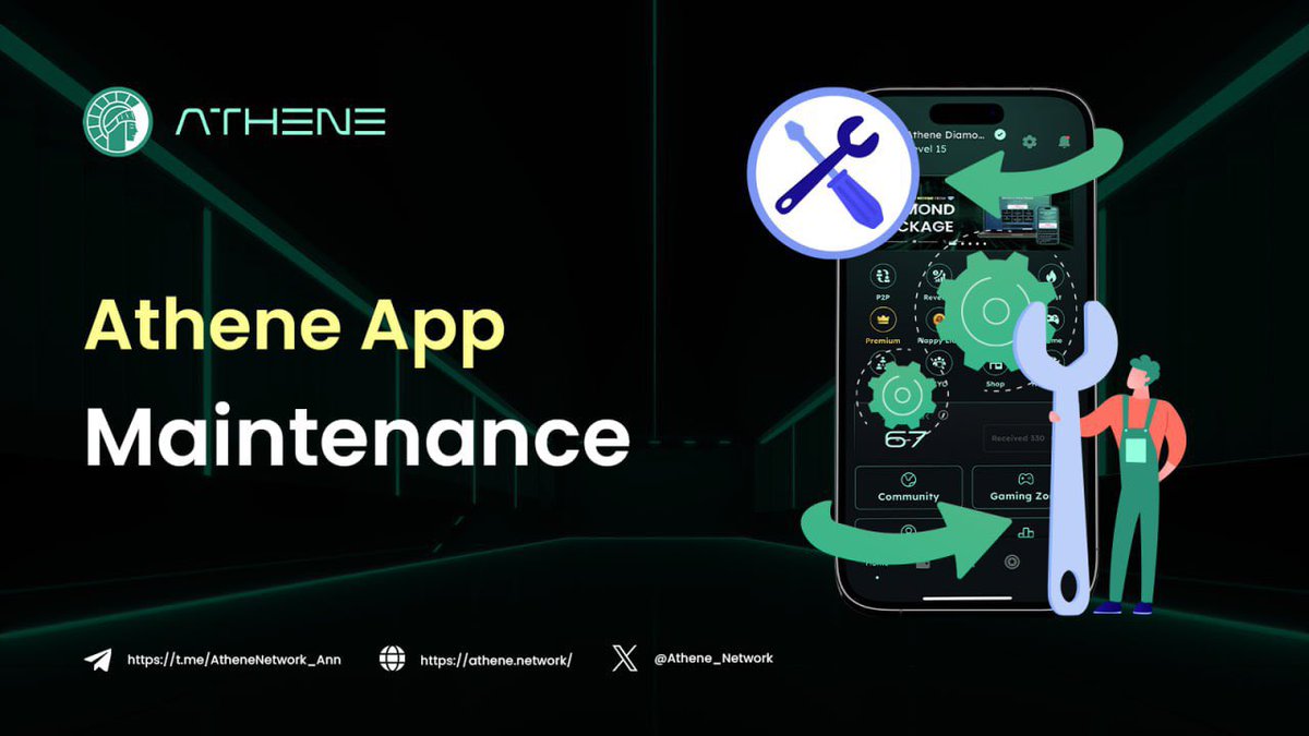 Dear Athene community,

We would like to announce that we've temporarily upgraded our system to enhance customer experience of the Athene App. This upgrade will be completed from 7:50 to 08:00 UTC on May 9th, 2024.

While we understand these upgrades may cause temporary…