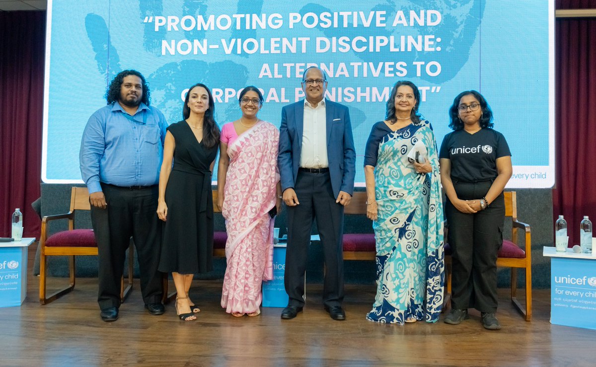 We marked the Intl Day to #Endcorporalpunishment with an engaging panel discussion last week.

Youth,legal experts & health practitioners joined to champion #positivedisciplining to build a fear-free future for #children of #SriLanka

Full discussion 👉 bit.ly/4btZzWP