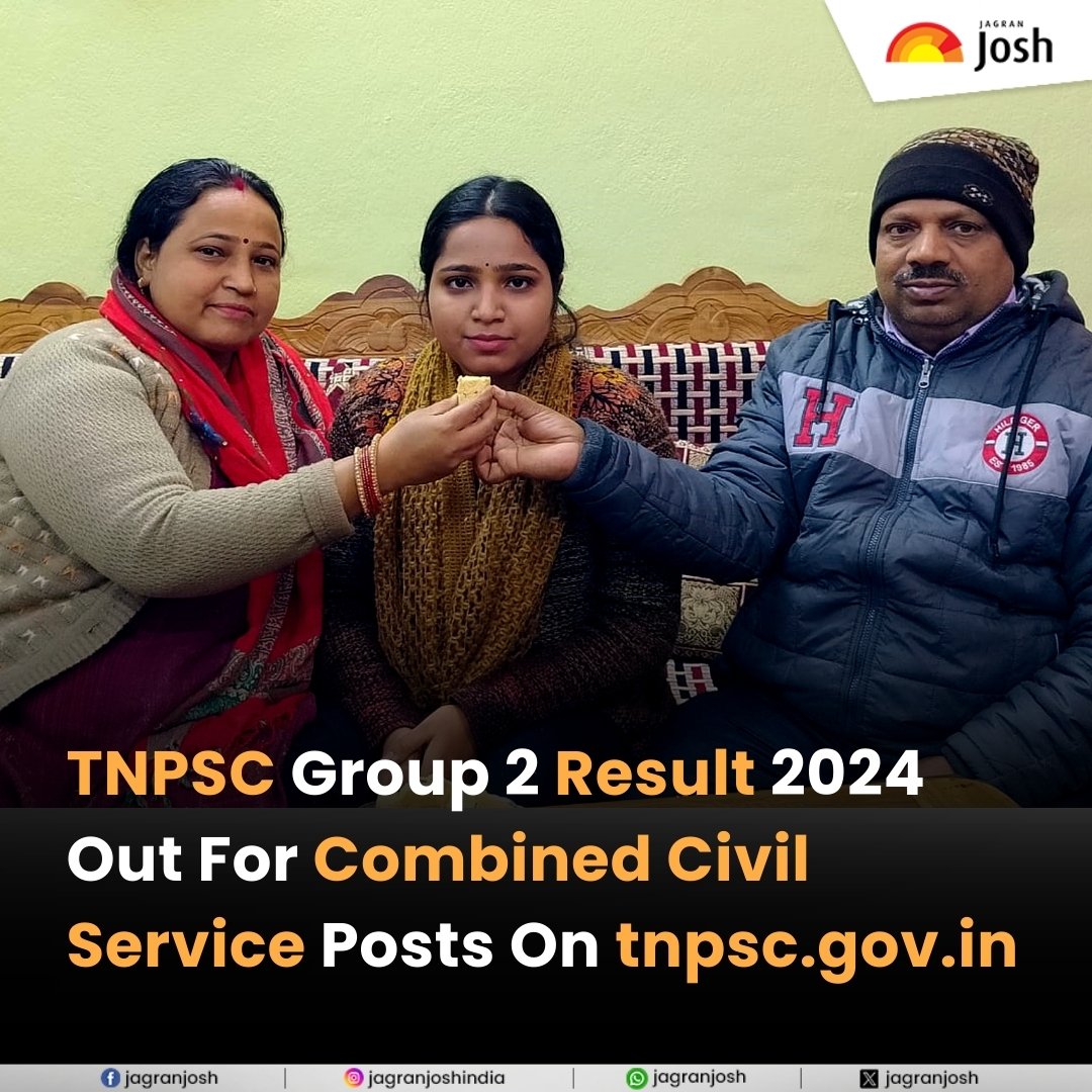 TNPSC Group 2 Result 2024 has been released by the Tamil Nadu Public Service Commission (TNPSC) at tnpsc.gov.in

tinyurl.com/3snu7a24

#TNPSC #Group2 #Results #TamilNaduPublicServiceCommission