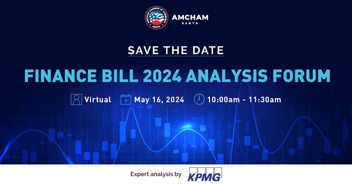 Join us for an expert analysis of the Proposed Finance Bill 2024, a virtual event on May 16, 2024, 10.00 a.m. - 11.30 a.m. EAT. The panel of experts will examine the economic impact of tax measures/changes and their implications on business. Register now: t.ly/C2H9o