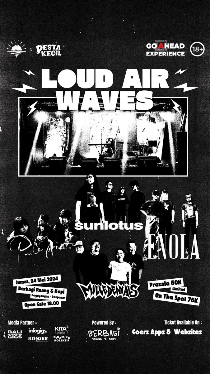 KIAMAT SHOEGAZE

Get your tix here:
goers.co/loudairwaveber…