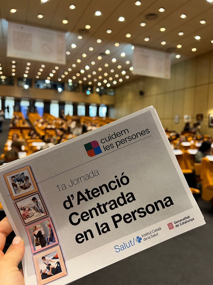 👤 Comença la 1a Jornada d'Atenció Centrada en la Persona.
👉 Tots els projectes són el resultat d'iniciatives dels i les professionals de l’ICS que busquen millorar l'experiència del pacient en el sistema sanitari.  
📽️ En directe a: youtube.com/watch?v=xvR4ww…
 #CuidemLesPersones