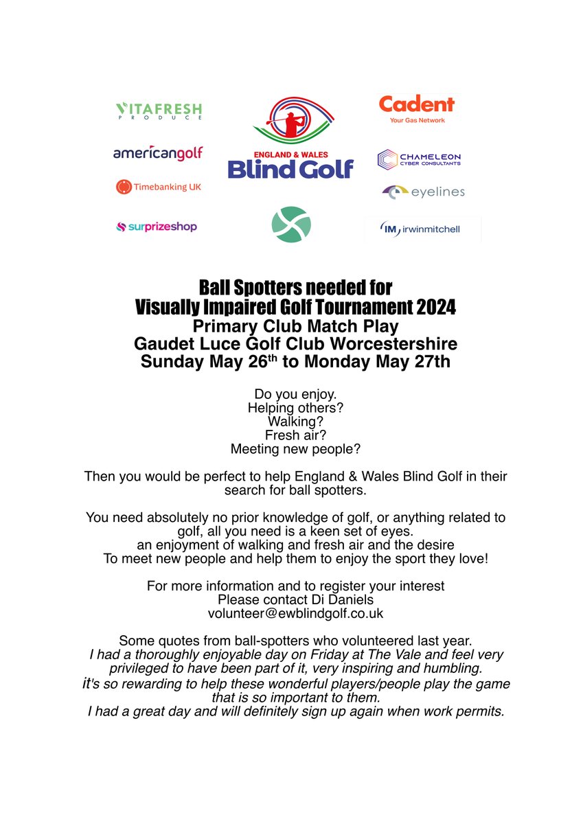 England and Wales Blind Golf (@ewblindgolf) on Twitter photo 
