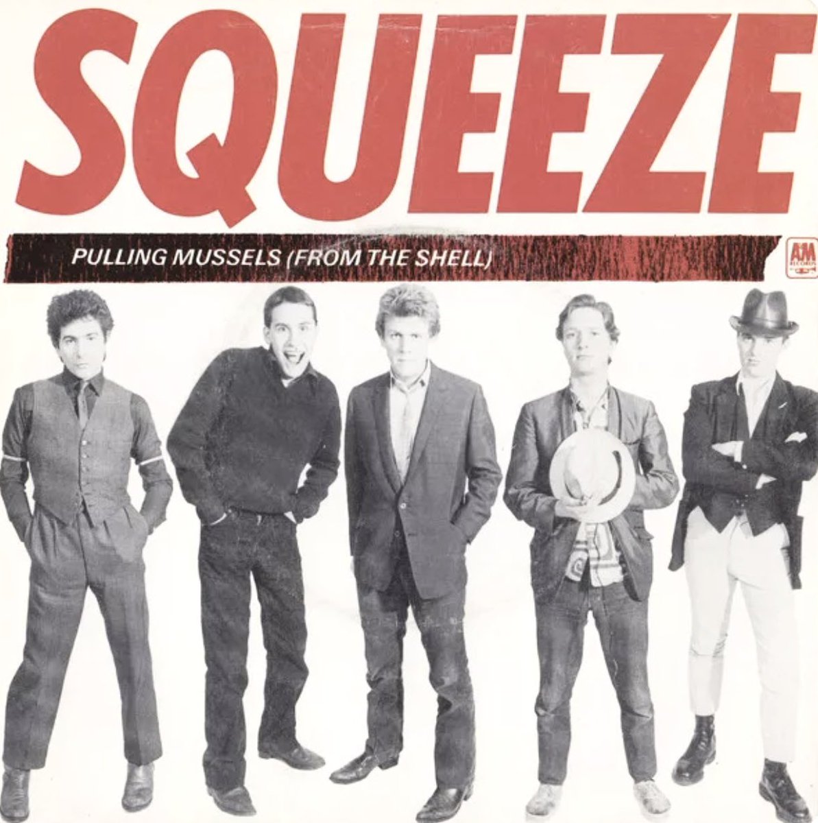 Squeeze Pulling Mussels (From The Shell) 9 May 1980 @NewWaveAndPunk #squeeze #music #songwriters #80s #records #newwave #vinylrecords #vinyl #vinylsingle