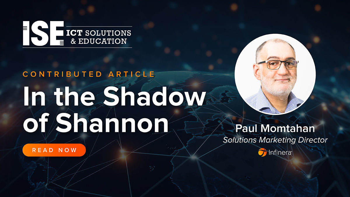 There are essentially only two ways of increasing optical network capacity: increasing spectral efficiency and expanding the amount of spectrum. Infinera’s Paul Momtahan highlights the possibilities for each approach in @ISE_Magazine: bit.ly/3VUmlTk