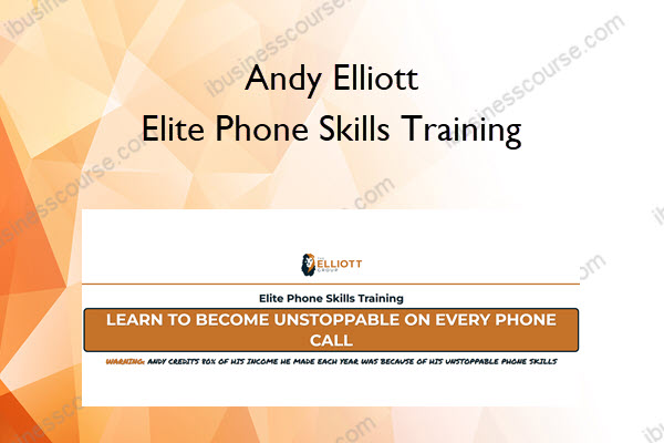 Elite Phone Skills Training – Andy Elliott
Source By: bestgraphicai.com/go/elite-phone…
@ibusinesscourse @iBusinesscours #Business #onlinecourse #ibusinesscourse