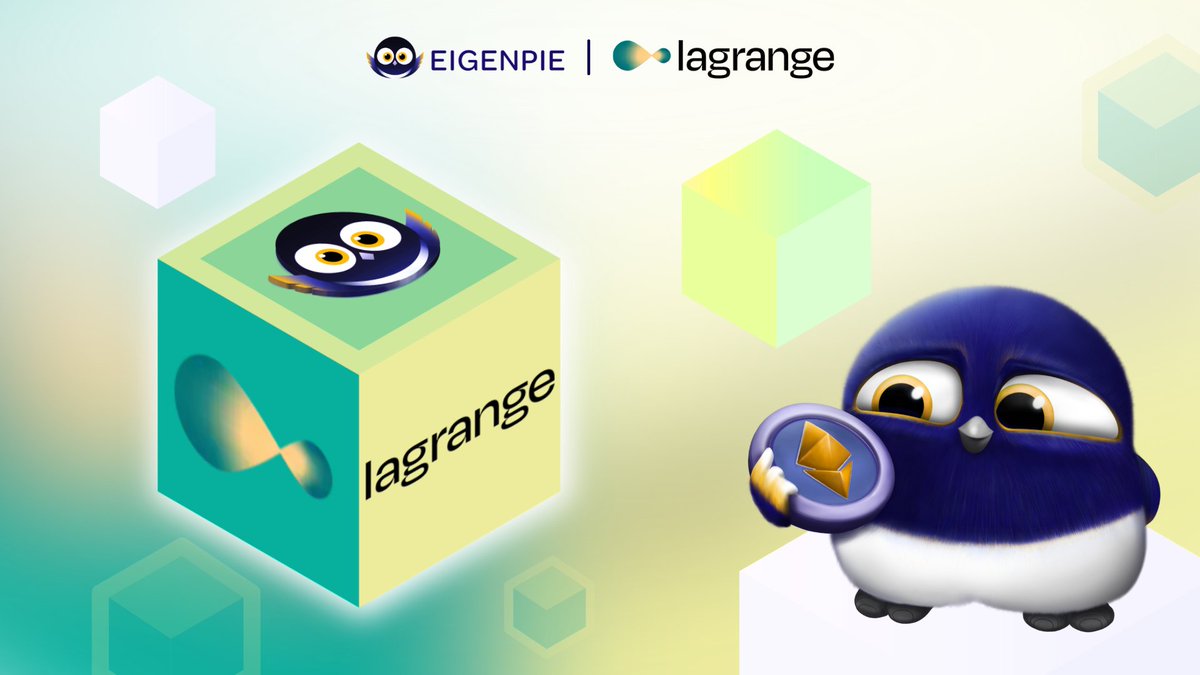 Eigenpie has entered into a collaboration with @lagrangedev AVS on @eigenlayer, delegating up to $800M worth of restaked $ETH and LSTs.⚙️ @lagrangedev aims to empower dApps by utilizing Zero-Knowledge (ZK) technology to efficiently compute historical storage, receipt, or…