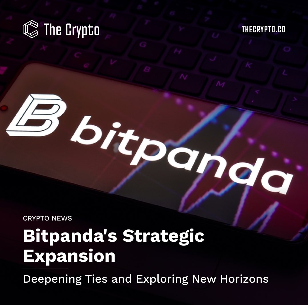 🔗@Bitpanda and Raiffeisen Bank International are setting new standards in the fusion of traditional banking and #crypto services. With a new strategic hub in Dubai, they're poised to reshape the financial landscape. Read more➡️thecrypto.co/article/bitpan…