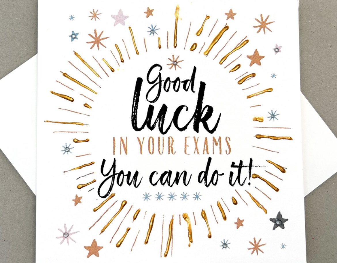 Good luck to all year 11 and year 13 students as the summer 2024 exam season begins. You can do this 🍀💪🏽📚📝