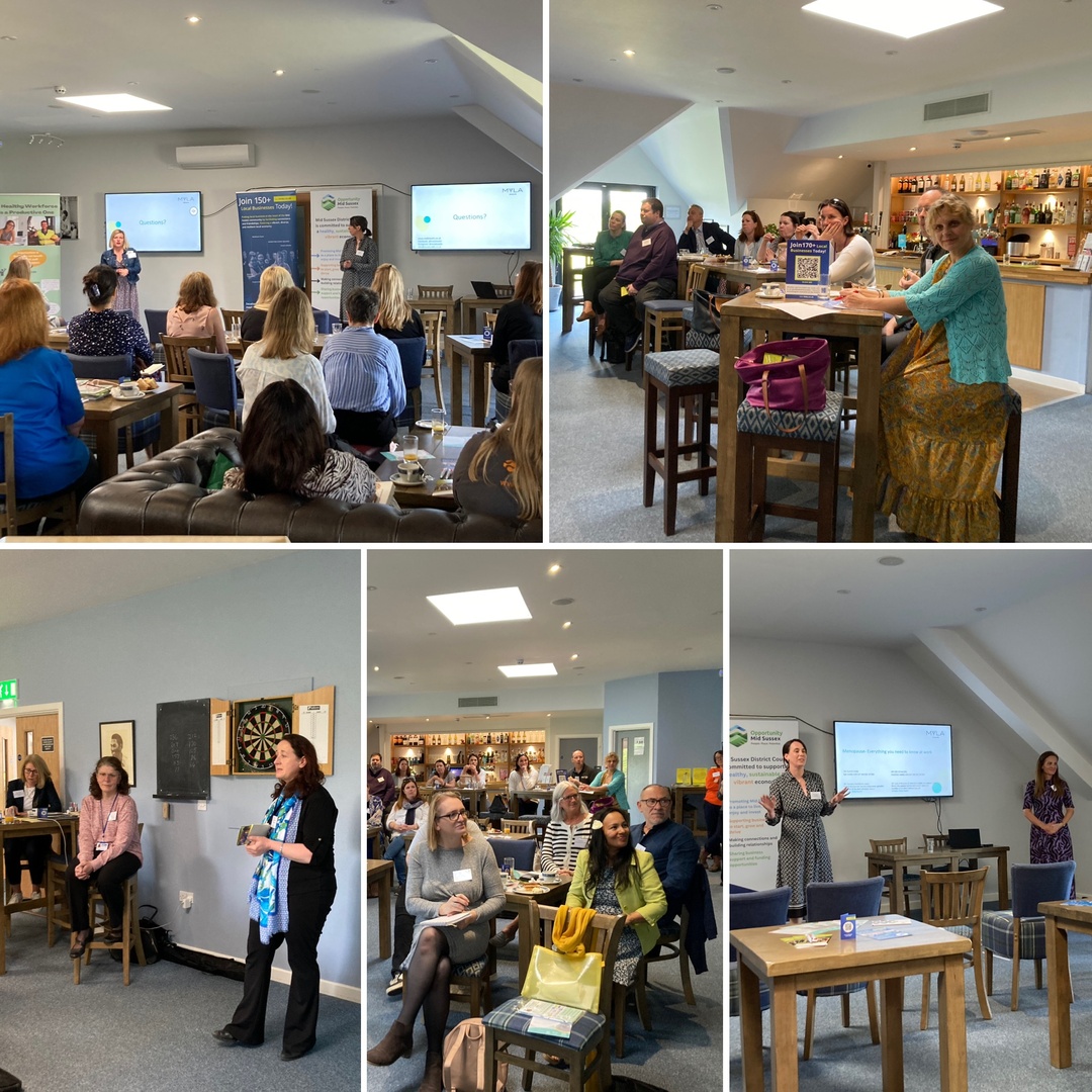 What a splendid turnout for our lunchtime networking event. Huge thanks to the Ansty Sports Club and to MSDC for sponsoring the meeting. Fabulous insightful presentations from Myla Health and the support from the Mid Sussex Wellbeing Team.   ▶️https://bit.ly/48zMY3r