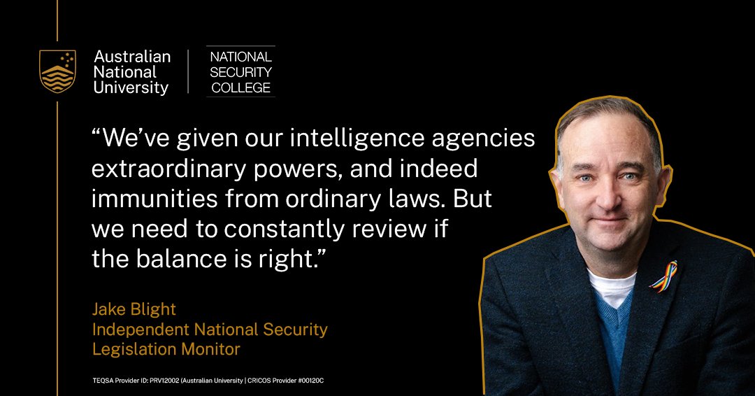 🎙️NEW PODCAST🎙️ Why do we need an Independent National Security Legislation Monitor? How central is the law to Australia's national security? Jake Blight joins @IrelandPiper to discuss #secrecy laws, the importance of national security law and implications for public servants,
