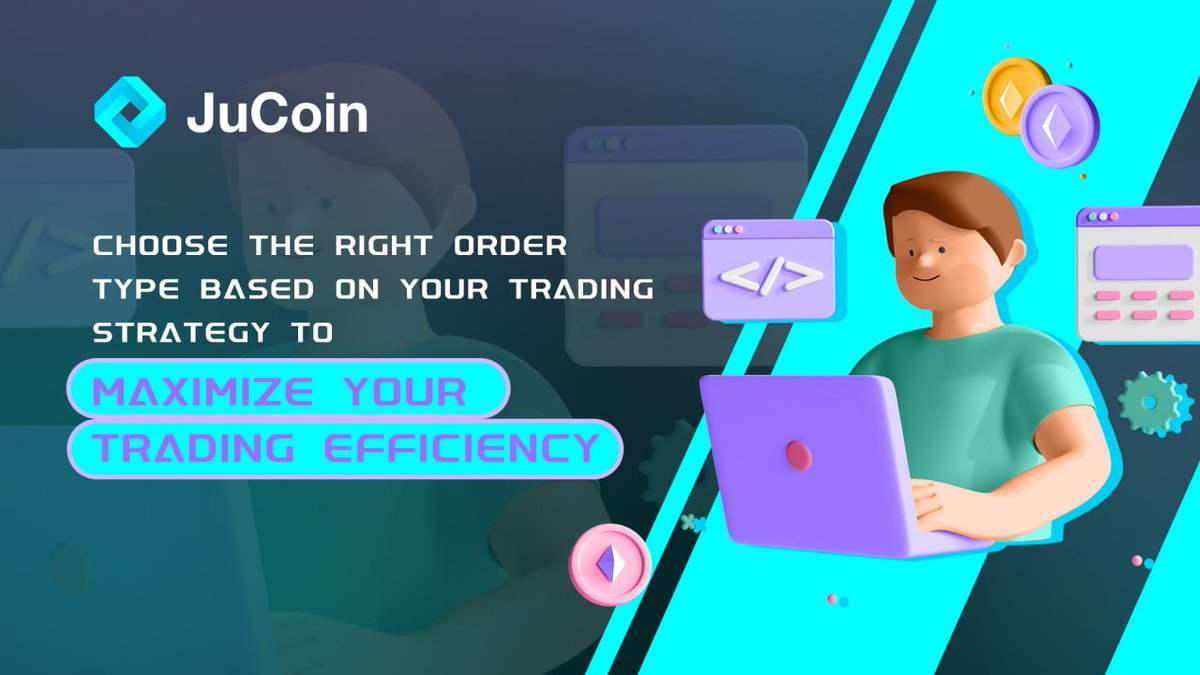JuCoin Exchange supports various order types, including market orders, limit orders, and stop orders. 😎😎
Choose the right order type based on your trading strategy to maximize your trading efficiency🥳. #TradingTips #DigitalAssets'