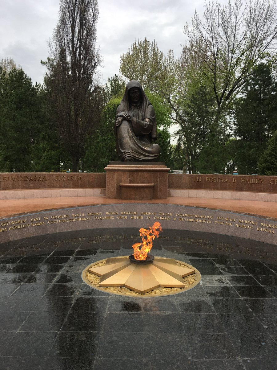 In Russia, 9 May is Victory Day; in Uzbekistan, it is the Day of Memory & Honour. There's a critical difference: Uzbekistanis understand no one is victorious in war & everyone suffers. That's why Uzbekistan's main war memorials don't show soldiers but their grieving mothers.