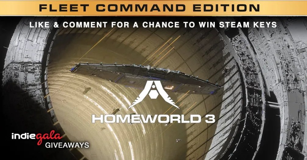 🌌The tactical & unique sci-fi RTS returns!

We partnered with @GearboxOfficial to bring you multiple chances to win #Homeworld3 for @Steam

🌌Follow @HomeworldGame & @IndieGala
 
🌌Comment with why you're a sci-fi RTS fan.

🌌RT is appreciated.

Good luck!(more info in comments)