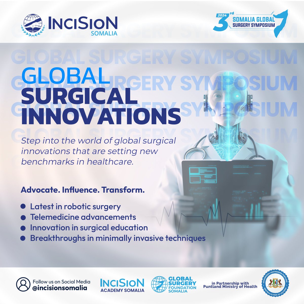 Step into the world of global #surgicalinnovations that are setting new benchmarks in healthcare.
Explore the Latest in #roboticsurgery ,#Telemedicine advancements, #Innovation in #surgicaleducation,
Breakthroughs in minimally invasive techniques and moire.