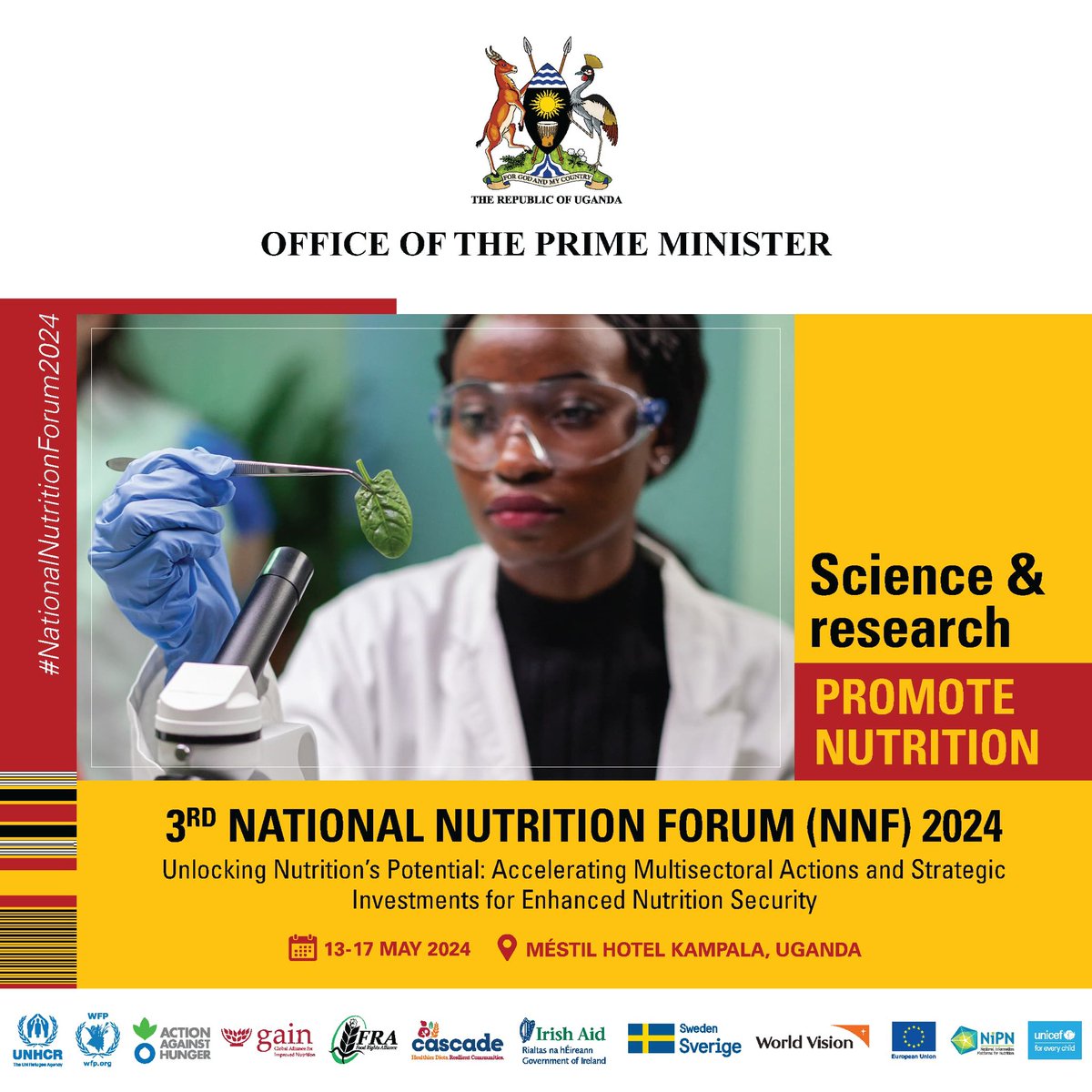 Uganda's Third National Development Plan emphasizes investments in population, health, nutrition, early childhood development, sanitation, hygiene, and basic education for resilience and human capital development. @UNICEFUganda #NationalNutritionForum2024