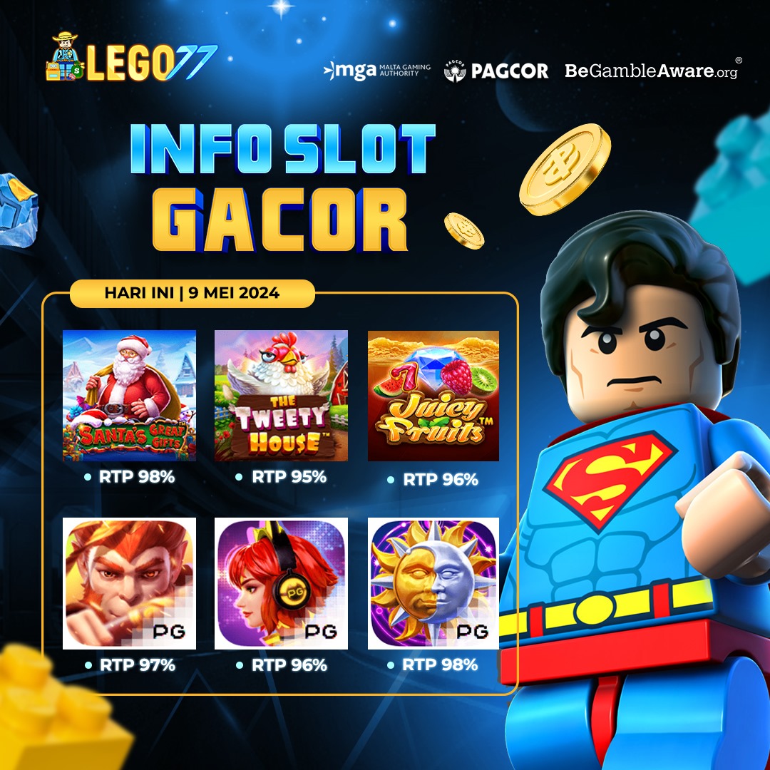 Info RTP Gacor Paling Update Hari ini Rekomendasi di LEGO77  

Untuk registrasi bisa langsung ke  bit.ly/LEGO77_INFO 

#situsslot #slotgacor #rtpslot #rtpgacor #situsjudi #polaslot #judionline #slotonline #judicasino #slotzeus #mahjongways #livecasino #spaceman #slotgacor