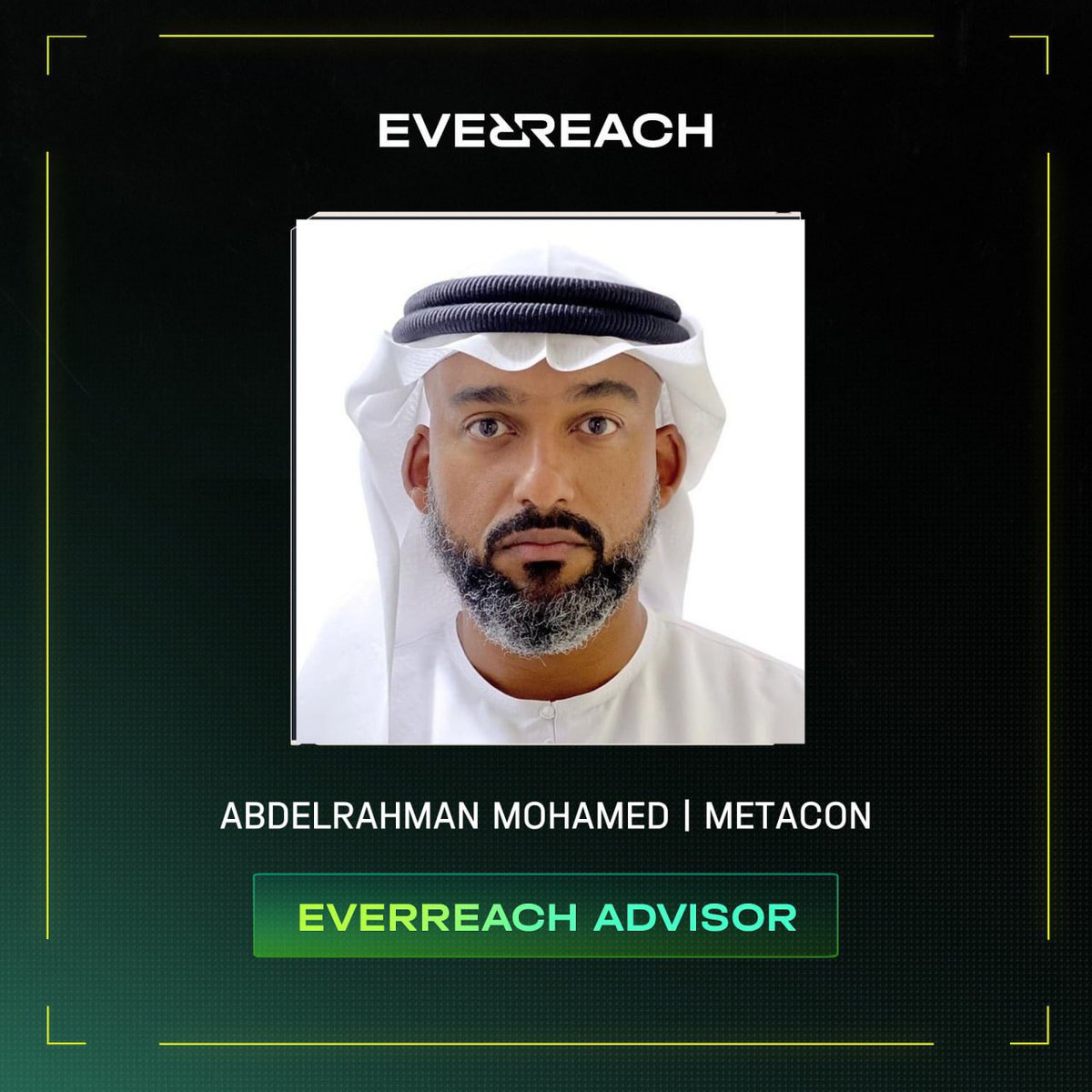 MetaCon Global (@metaconglobal) on Twitter photo We excited! to announce our final boss 😎has joined <a href="/EverreachLabs/">Everreach Labs</a> as one of there advisors! 🔥
Working together in the expansion of there Ecosystem in the MENA region 🚀 We excited! to announce our final boss 😎has joined <a href="/EverreachLabs/">Everreach Labs</a> as one of there advisors! 🔥
Working together in the expansion of there Ecosystem in the MENA region 🚀