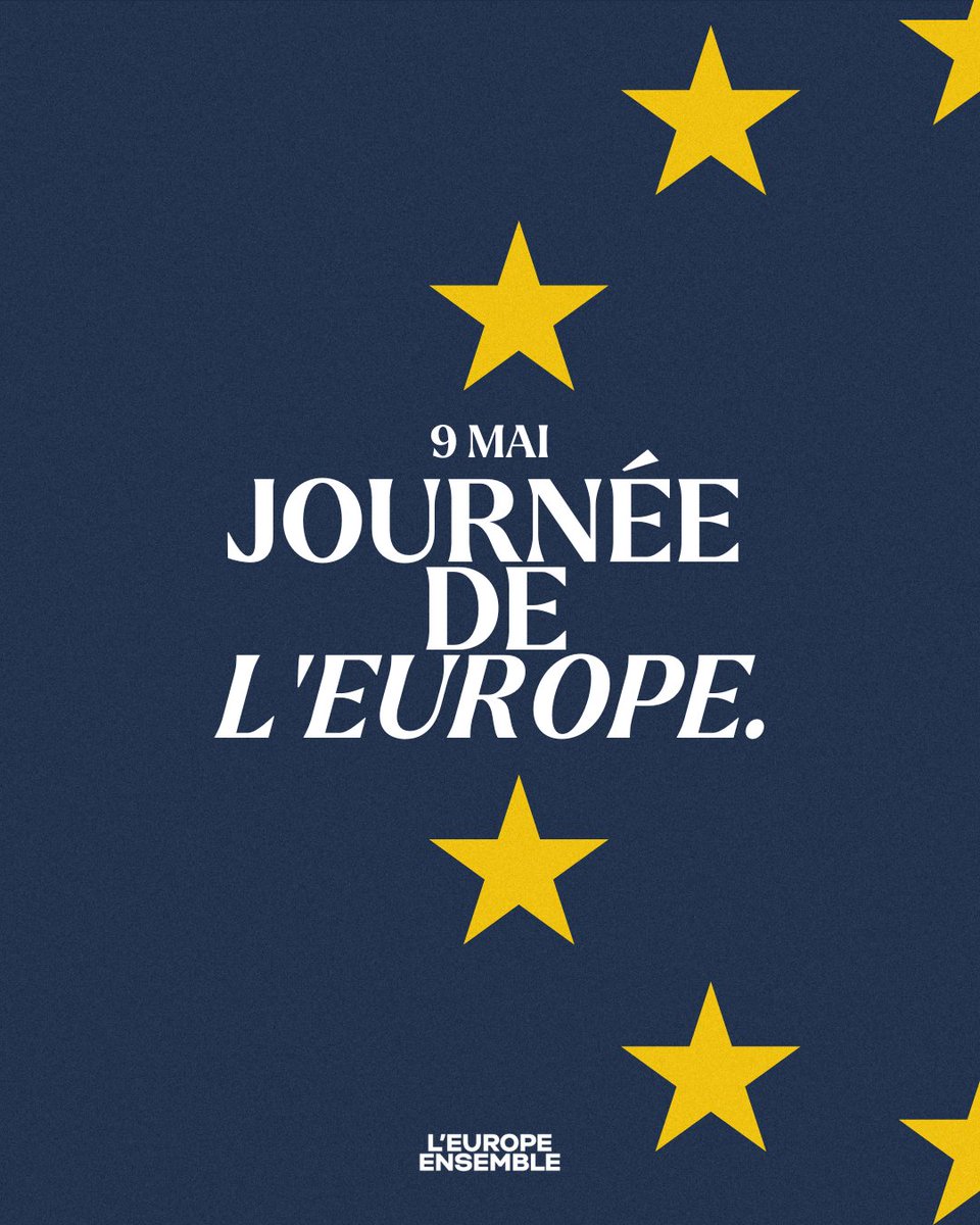 🇪🇺 Il y a 74 ans, nous entrions dans une nouvelle ère. Robert Schuman lançait une idée, qui pouvait paraître folle, celle de la paix durable et de la coopération renforcée. 74 ans d’Europe. Europe que nous chérissons. Europe qui nous apporte liberté et protection.