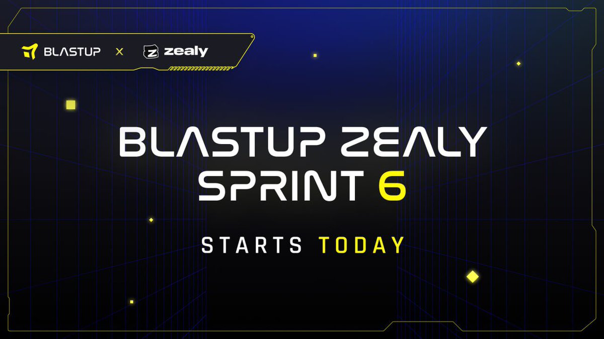 🚀 BlastUPpers, get ready for a new event!

The 6th Zealy Sprint is just around the corner! Seize the opportunity to claim exclusive rewards by ranking in the top 1-50! The adventure kicks off on May 9st, 2024  and will run for 1 week with a 750$ Prize pool. Don't miss out on…