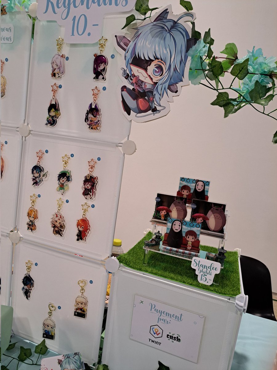 yamishinoficial's tweet image. J&apos;ai fini de monter mon stand yeah! #fantasybasel