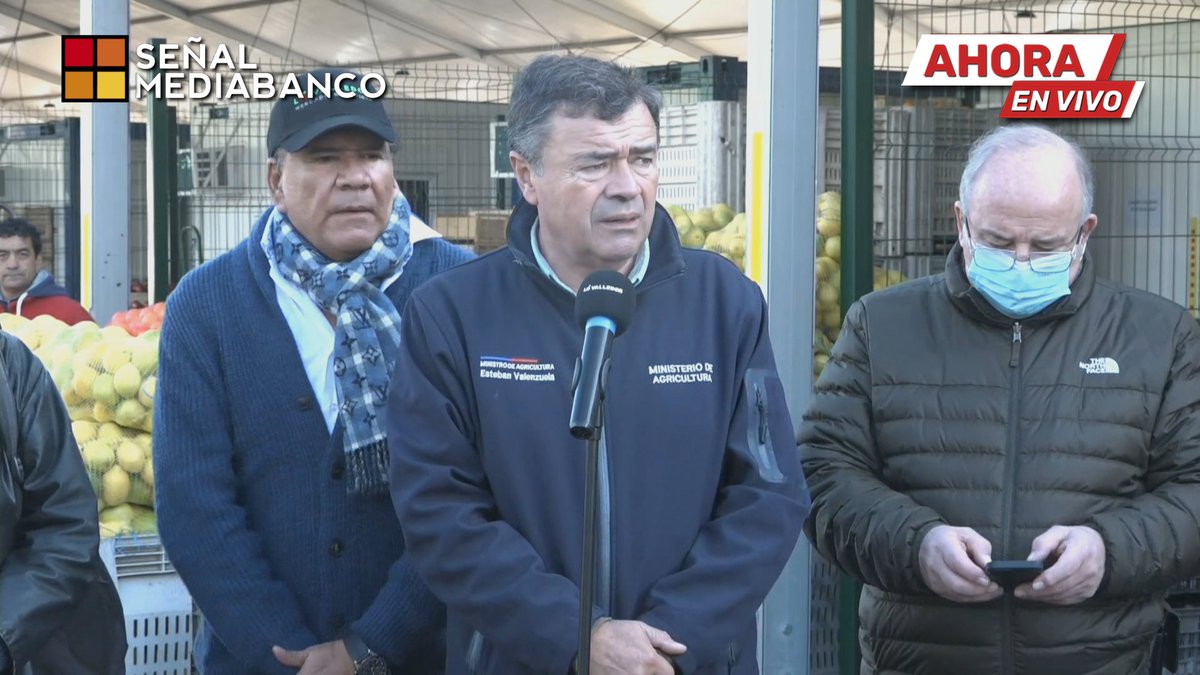 #EstamosAhí: El ministro de Agricultura, Esteban Valenzuela, se refiere a la evolución de precios en algunos productos. senal.mediabanco.com