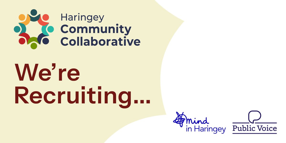 We're recruiting in partnership with @MindinHaringey: Haringey Community Collaborative Manager. If you have experience of operational / strategic management, with a proven track record of leading, delivering and developing projects, get in touch - publicvoice.london/jobs/