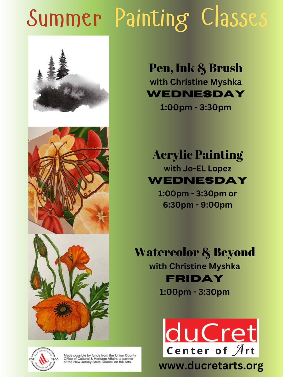 #art #artcenter #duCret #arteducation #summer #Penandink #acrylics #watercolor #painting #creative #fun #skill #learning #thingstodo #plainfieldnj