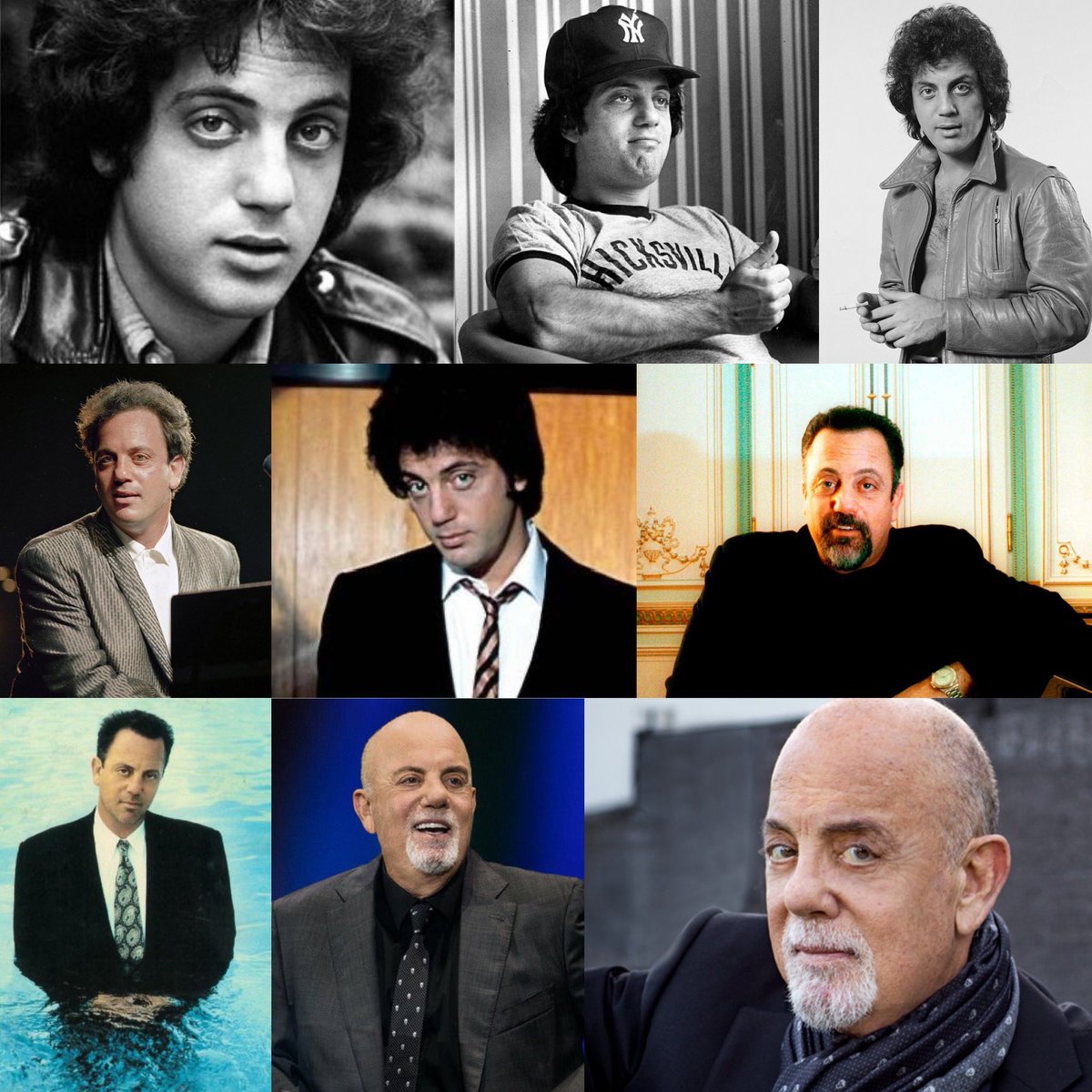 Happy 75th Birthday! Billy Joel (born May 9, 1949) Commonly nicknamed the 'Piano Man' after his signature 1973 song of the same name, Joel has had a successful music career as a solo artist since the 1970s. 
#the80srule #the80s #OnThisDay #birthdaycelebration #BillyJoel