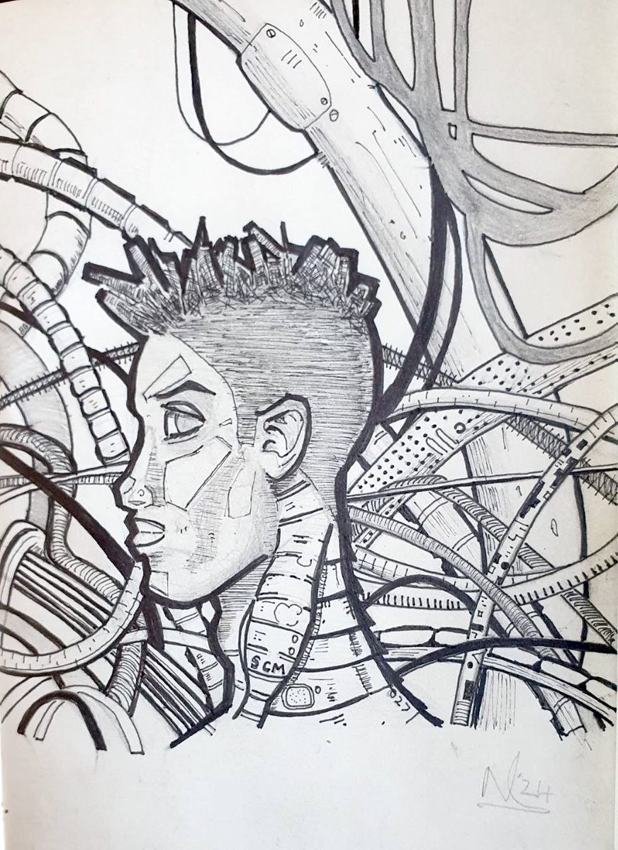 QT with your Black&amp;White #artwork