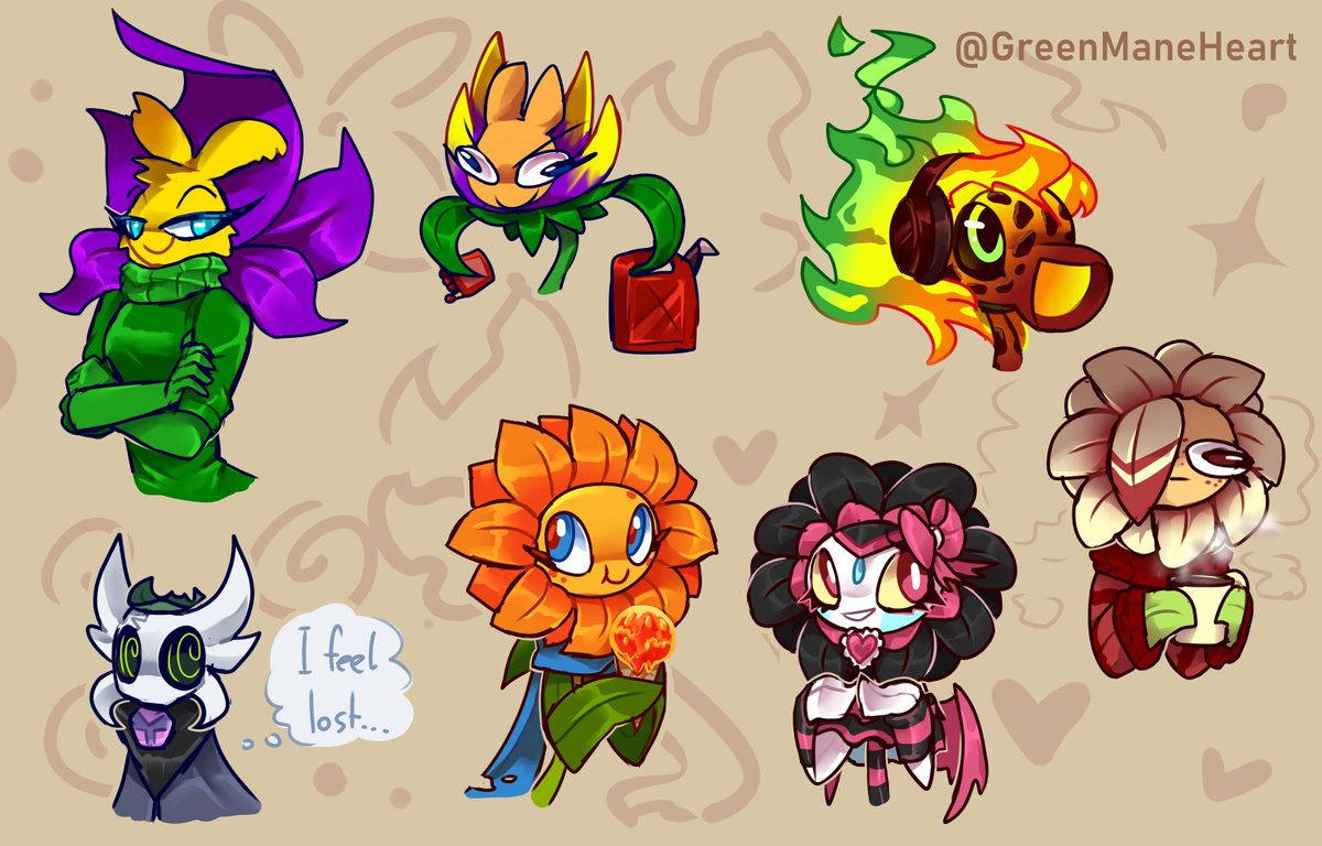 Random doodles for my patrons~
#plantsvszombies #pvz