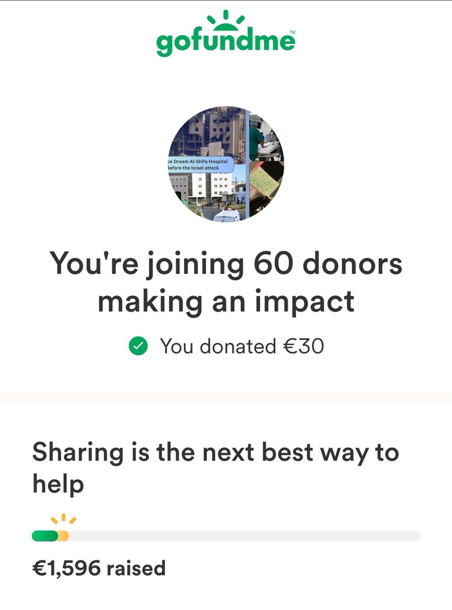 I just contributed €30 ($50 AUD) to this campaign. Follow @gazafunds, pick a campaign, and let's work to fulfil them.