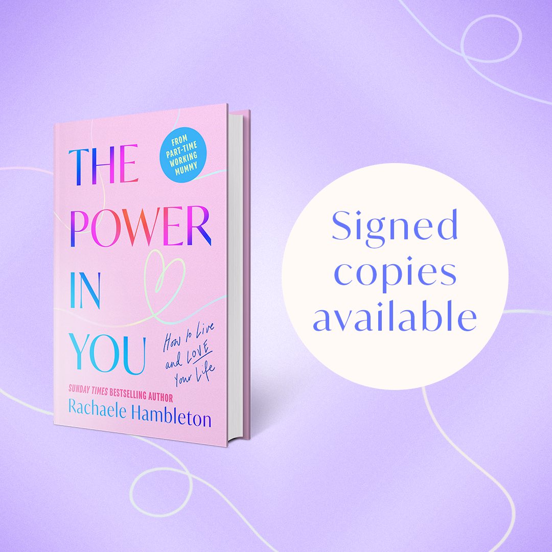 Introducing The Power In You by Sunday Times Bestselling author Rachaele Hambleton, publishing with @BooksByRobinson in July! Congratulations, Rachaele! Signed copies are available from @WHSmith 👇 whsmith.co.uk/products/the-p…