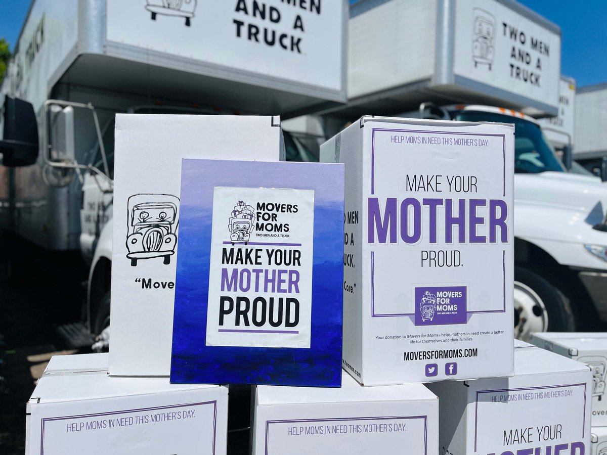 🌷💜 Happy Mother's Day! 💜🌷
Pictured are some of our over 2,500 donations from this years #MoversForMoms donation drive! Thank you to everyone who donated in person as well as virtually!