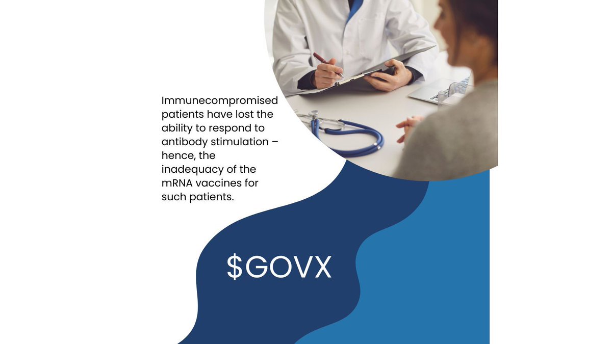 Not everyone has had a Covid shot that is working for them. #MPox #MVA #vaccine #technology #infectiousdiseases $GOVX geovax.com