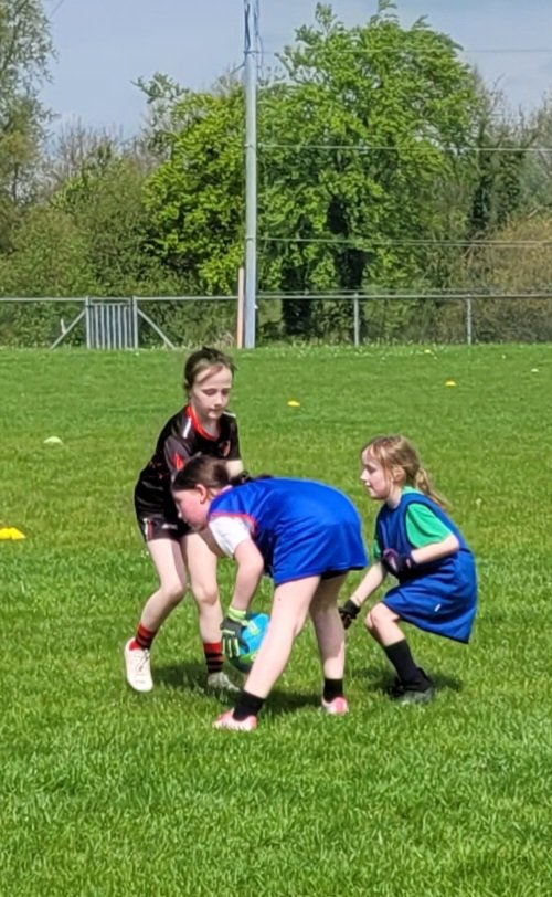 What a fantastic morning for our regional P4/5 blitz held @BridgeGFC . Thank you to the staff from St.Marys P.S Brookeborough, St.Marys P.S Maguiresbridge & Bunscoil An Traonaigh for their support. 75 Kids had an action packed morning.