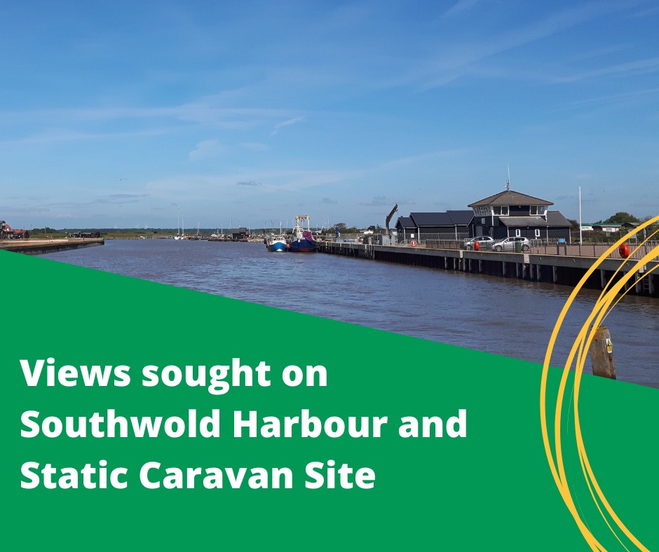 There's still time to give your views on the future of Southwold Harbour and plans to revitalise the Southwold Static Caravan Site. Participants are invited to complete an online survey at eastsuffolk.co/harbourconsult… The consultation closes on 22 May.