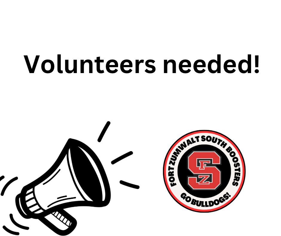 The V B District Volleyball games have been rescheduled for today 5/9. We need 2 adults and 1 student to volunteer to help keep concessions open for fans and guests. 
fzsboosters.boosterhub.com/calendar/1516. <a href="/ZumSouth/">Bulldogs</a> <a href="/nhs_fzs/">FZS NHS</a> <a href="/FZS_FBLA/">FZS FBLA</a> @DECAFZS <a href="/2025FZS/">FZS Class of 2025</a> <a href="/FZS2026/">FZS Class of 2026</a> @FZSouth2024 <a href="/FZSTheatre/">FZS Theatre</a>