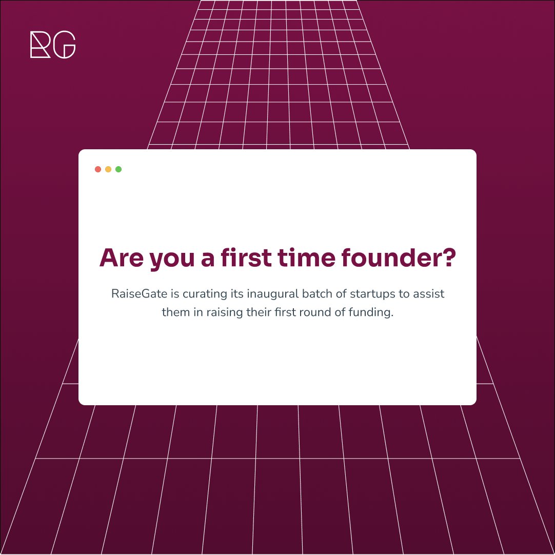 🚀 Calling all startups ready to soar in their first round of funding!🚀  If you're seeking that crucial initial investment to kickstart your journey, RaiseGate can prove to be your launchpad to success. Reach out to us today at suyash@raisegate.com. #VentureCapital