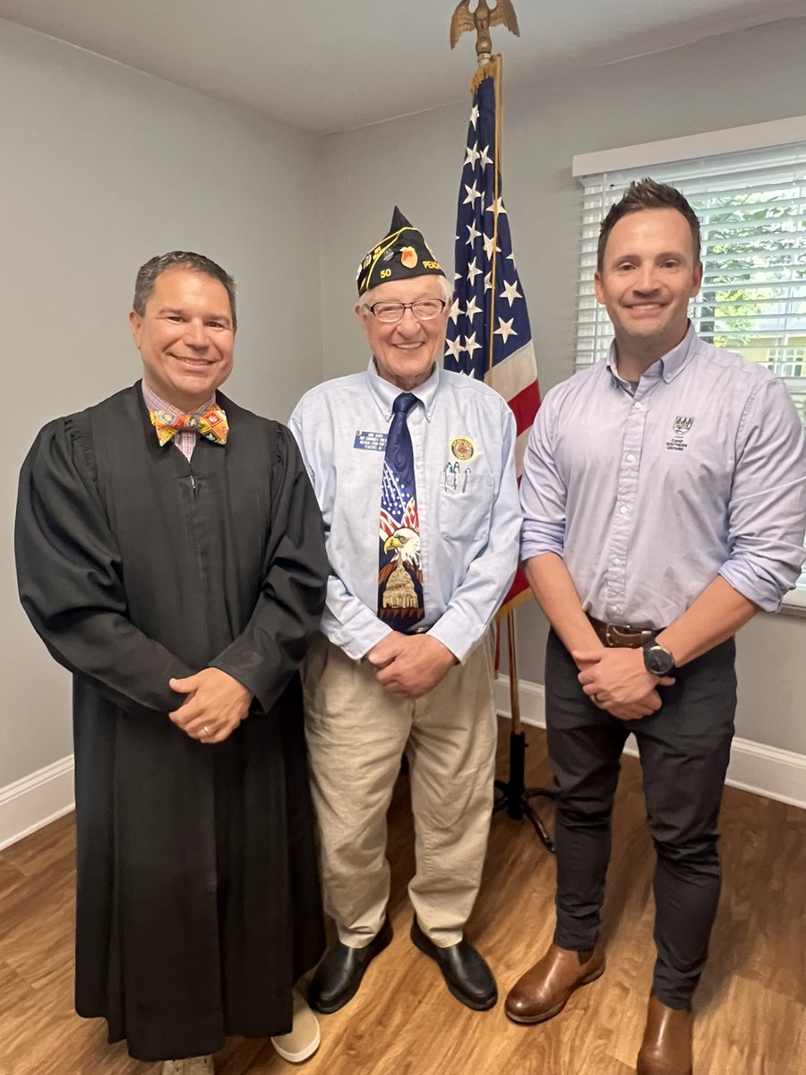 What an awesome night!  Thanks to Post 50 for hosting and Lacy Gunnoe for being our speaker at last night’s Veterans Treatment Court graduation!  Awesome work by the graduates and our team! #gacourts #cacjga #_ALLRISE_ #Justice4Vets #veterans #judge #judgejbt