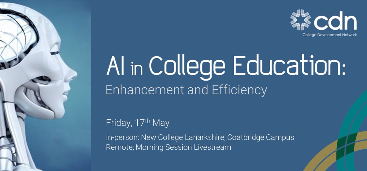 🤖 AI in College Education event 🤖 Join us to explore the transformative impact of AI on college operations, teaching methodologies, and student engagement! Can't be there in person? Our morning sessions will be live-streamed. 🔗bit.ly/49MkenH