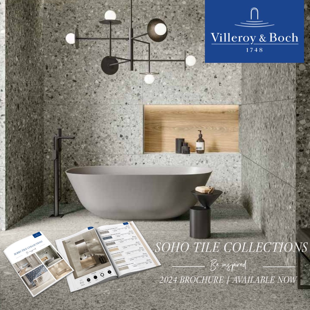 We’re pleased to announce the launch of our newly curated V&B Soho Tile Collections range!

Available from our Nationwide Stockist Network.

To discover the range in detail click here >> bit.ly/4dyzdEX

#bathroomsanswered #tiles #bathroomdesign #luxurybathrooms