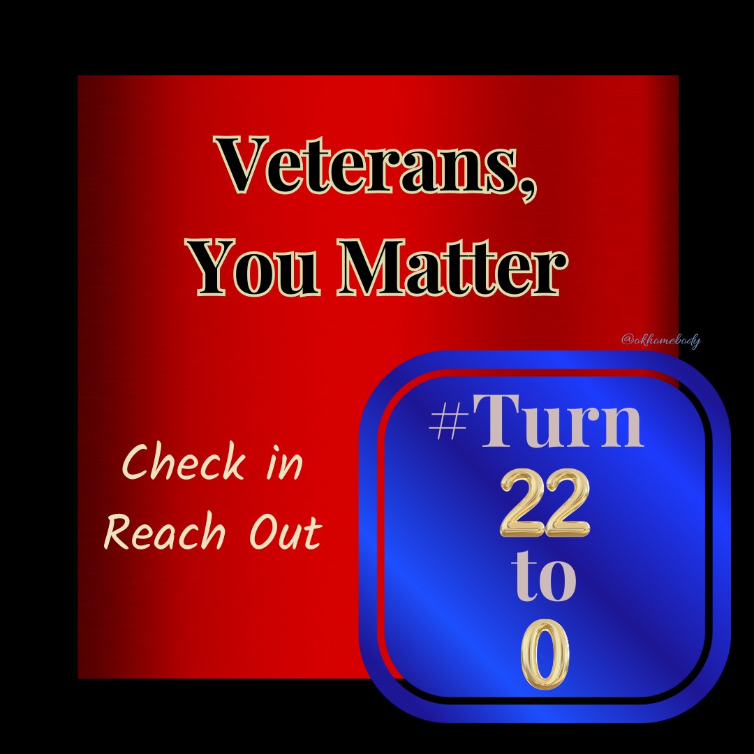 🇺🇸 #ThankfulThursday #Buddy✅with #Veterans 🙏RH
❤️#BuddyChecksMatter because #VeteransLivesMatter❤️
⭐️ 🇺🇸 Repost #EndVeteranSuicide #dial988press1 🇺🇸⭐️
🇺🇸@Michael70683573 @DJH_USMC @BurtCarey ⚔️
🇺🇸@EddieV0331 @MikeStarkSr1 @1041Usmc @ujblack⚔️
🇺🇸 @MauryC100 @usmc0331vet…