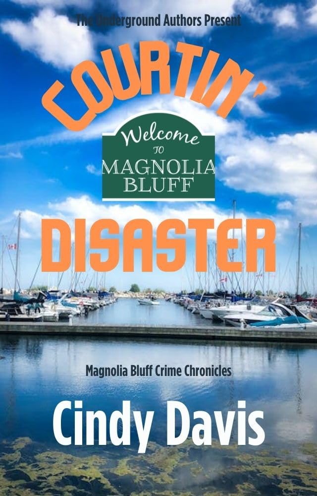 Courtin’ Disaster by @cindydavisbooks - Book 24 in the #MagnoliaBluffCrimeChronicles series is now available on preorder for just 99¢. It releases for download on May 18th #paranormal #mystery #preorder #CrimeFiction #ghost #cozymystery #cozy amazon.com/Courtin-Disast…