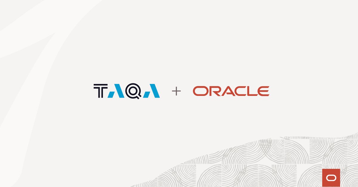 Find out how TAQA is boosting efficiencies with Oracle Cloud to reduce downtime by 80% and gain 30% more performance overall. social.ora.cl/6012jSQGE