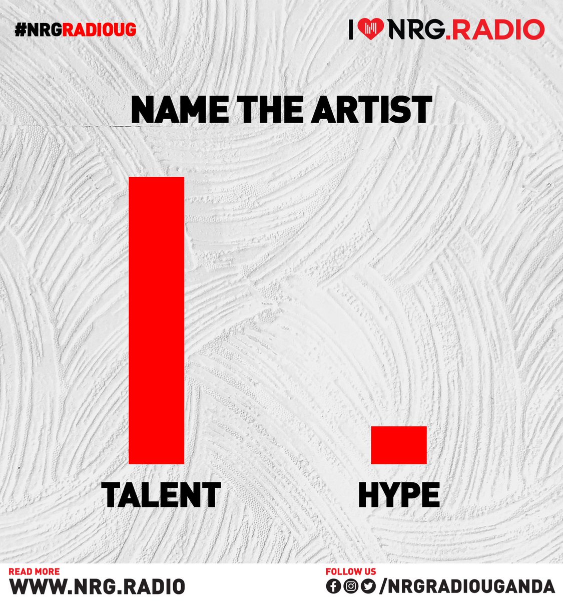 Which artist do you think is very much underrated?! 🤔🤔 #NRGRadioUG