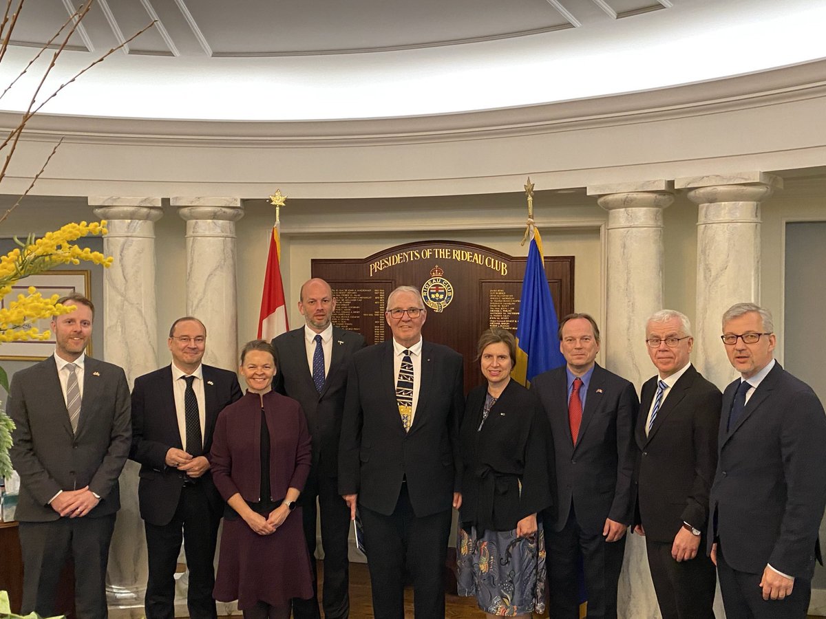 Yesterday, I met with Nordic and Baltic ambassadors to Canada to advance our countries’ strong relationship. We focused on our collective support for Ukraine – and Our North, Strong and Free: A Renewed Vision for Canada’s Defence.