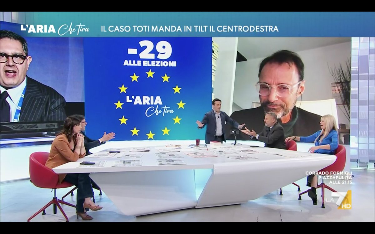 Sul caso di Giovanni #Toti si scatena il caos su #La7. Scintille #Buccini-#Parenzo: “Ipocrisia e perversione” #lariachetira #9maggio #iltempoquotidiano iltempo.it/personaggi/202…